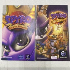 Spyro: A Hero's Tail  Enter The Dragonfly Nintendo GameCube NGC Manual Only