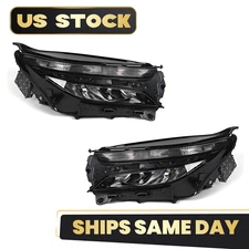 For 2022-2024 Chevy Equinox LS LED Reflect Headlight w/ Halogen Signal L+R Pair