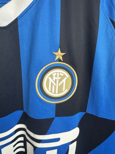 Inter Milan 2019 / 2020 Home Shirt Mens Size XL BNWT Rare #12 Sensi Genuine - Picture 4 of 13