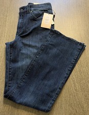 NWT NYDJ Size 4 Blue Stretch Straight Marilyn Lift Tuck Jeans Women's