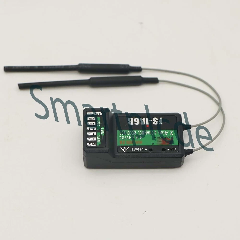 2.4G Flysky FS-iA6B 6CH Empfänger PPM Ausgang mit iBus Port kompatibel FS-i4/i6/i10 - Bild 3 von 4