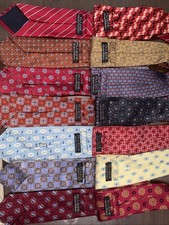 Lot 14 Jos A Bank Signature Silk Necktie Multicolored Edition