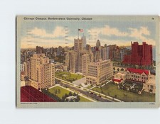 Postcard Chicago Campus Northwestern University Chicago Illinois USA