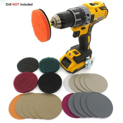 Auto Scheinwerfer Polier Scheuerschwamm Kfz Restoration Clean Tools Repair Kit