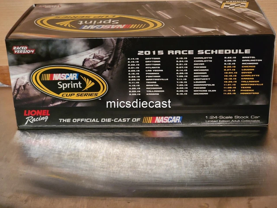 Raro 2015 Kevin Harvick #4 Vegas Win Jimmy Johns Diecast Daño 1:24 SHR NUEVO EN CAJA Foto 4 de 4