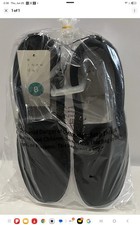 A New Day Black Womens Slip On Sneakers - Size 8