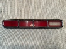 1972 Dodge Charger Se Left Tail Light Lens With Chrome Bezel Oem