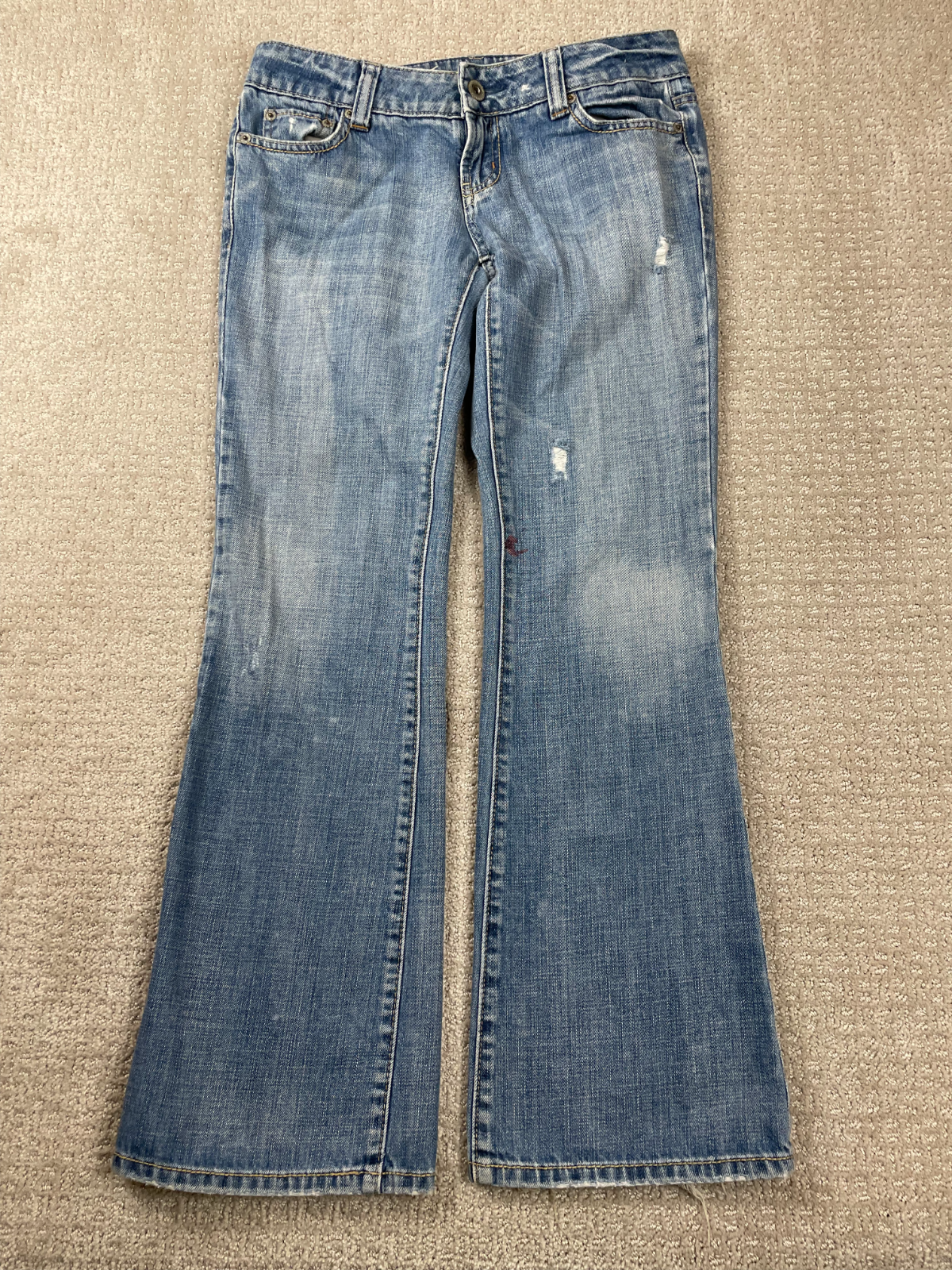 Vintage Y2K American Eagle Jeans Womens Size 2 Favorite Boyfriend Bootcut Flared