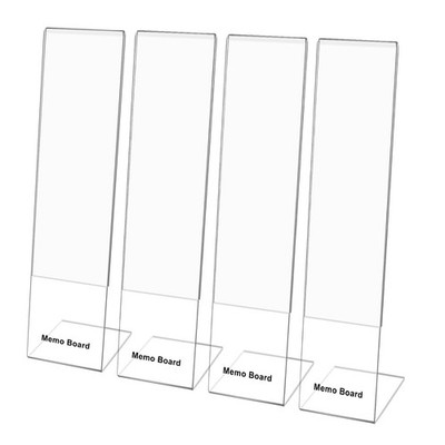 Monitor Memo Board Holder by Computer Screen Acrylic Sticky Note Stand Messag...