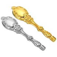 Wax Seal Stamp Handle Only Metal Handle Sealing Stamp Style 1, Golden Silver