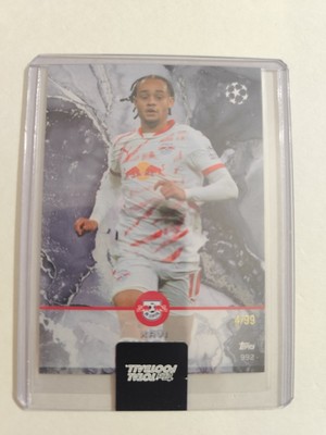 Topps Total Football 24/25 Xavi Simons /99 Marble RB Leipzig 
