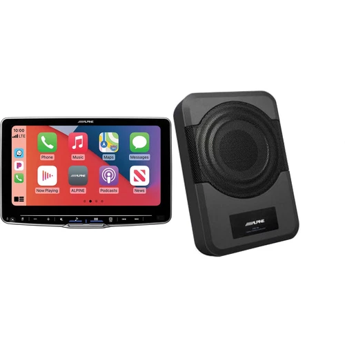 Alpine Halo9 Digital Multimedia Receiver with 9-inch HD Display w/ PWE-S8 Pow...