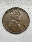 1937-S  Fine Lincoln Wheat Cent Penny Actual Coin. Look At All My Coin