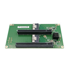 Suitable for 2-port MCIO 8I to 2-port PCIe x16 adapter board Gen4 adapter slot