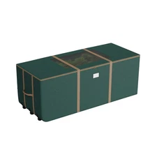 Rolling Christmas Tree Storage Bag-For 12FT Artificial Trees-Green Canvas Duf...