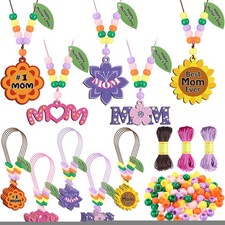 25 Sets Mom Gifts from Daughter Son Mothers Beads for Necklace Bracelet Mother's