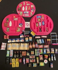 Zuru 5 Surprise Mini Brand Collectors Case And 76 Mini Food Lot Series 1 +extras