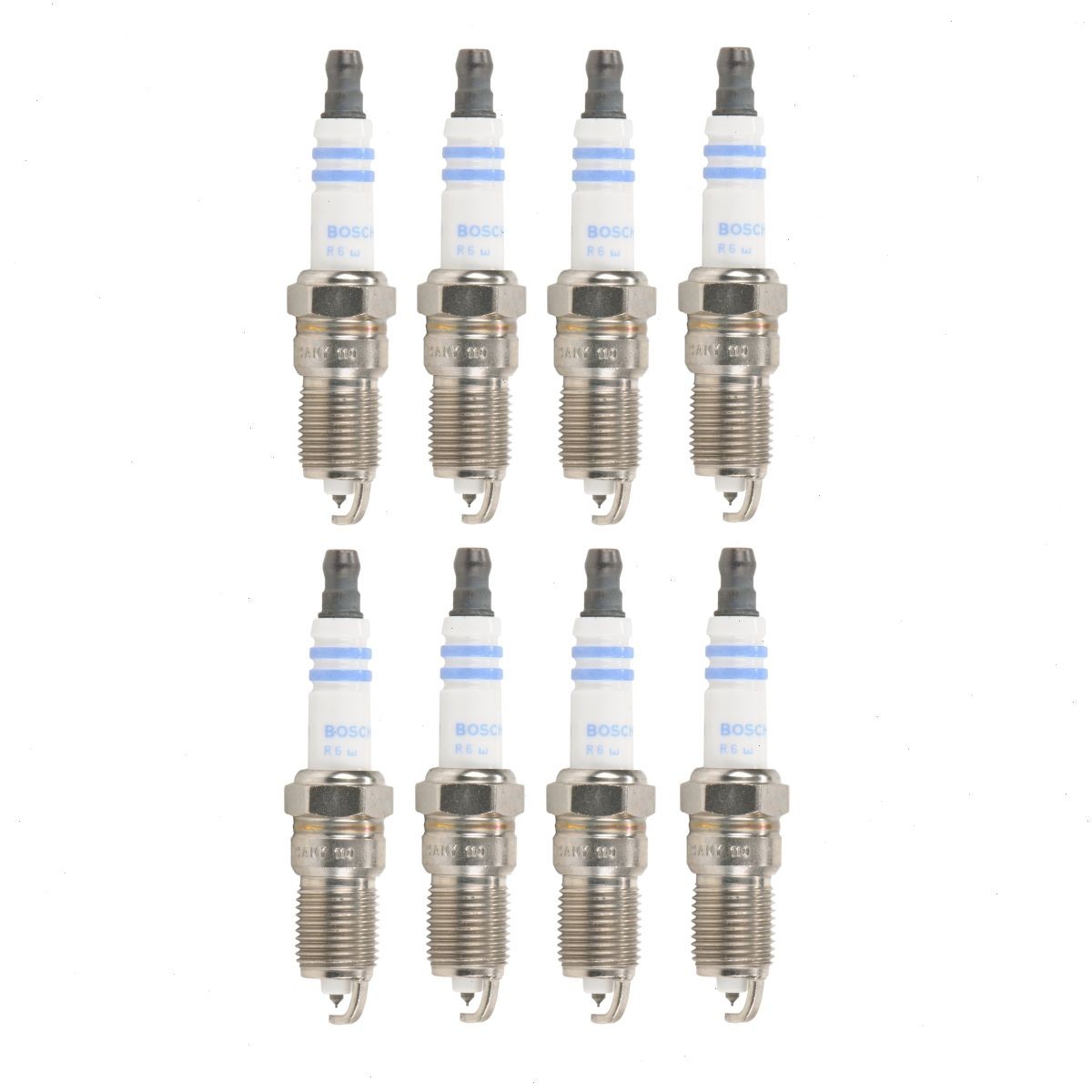 8 pc Bosch Platinum Spark Plugs for 2003-2006 Chevrolet Trailblazer EXT 5.3L ox
