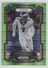 2023 Panini Prizm Neon Green Pulsar Prizm Haason Reddick #243 e9p