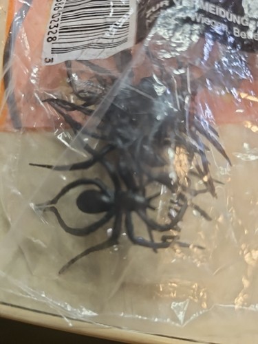 VTG NOS Rubie's Orange SpiderWeb, SuperWebs Halloween Indoor/Outdoor Decoration - Picture 11 of 11