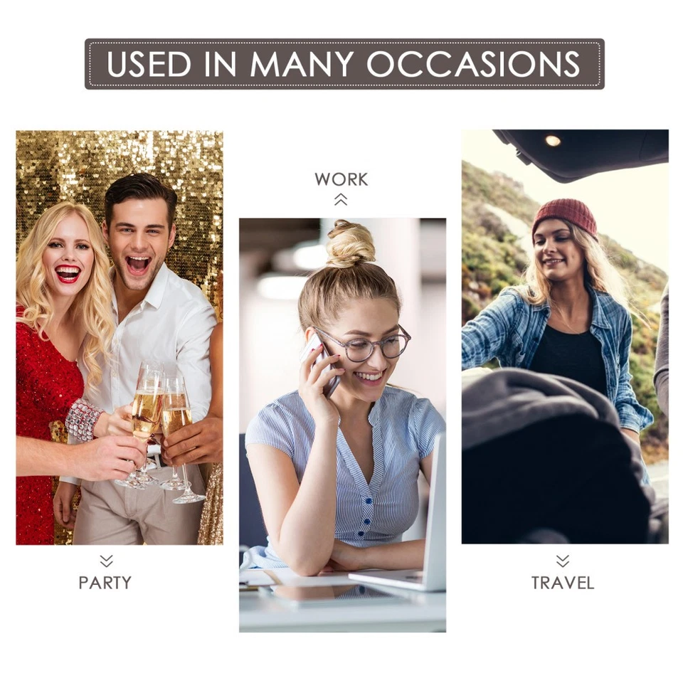 Stoffuhr-Ersatzarmband mit Rahmen, kompatibel mit Fitbit Blaze - Bild 2 von 4