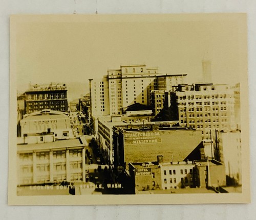 Antique SEATTLE 1900s-Genuine Photographic Views-20 Snapshots-Original Packaging - Picture 16 of 24