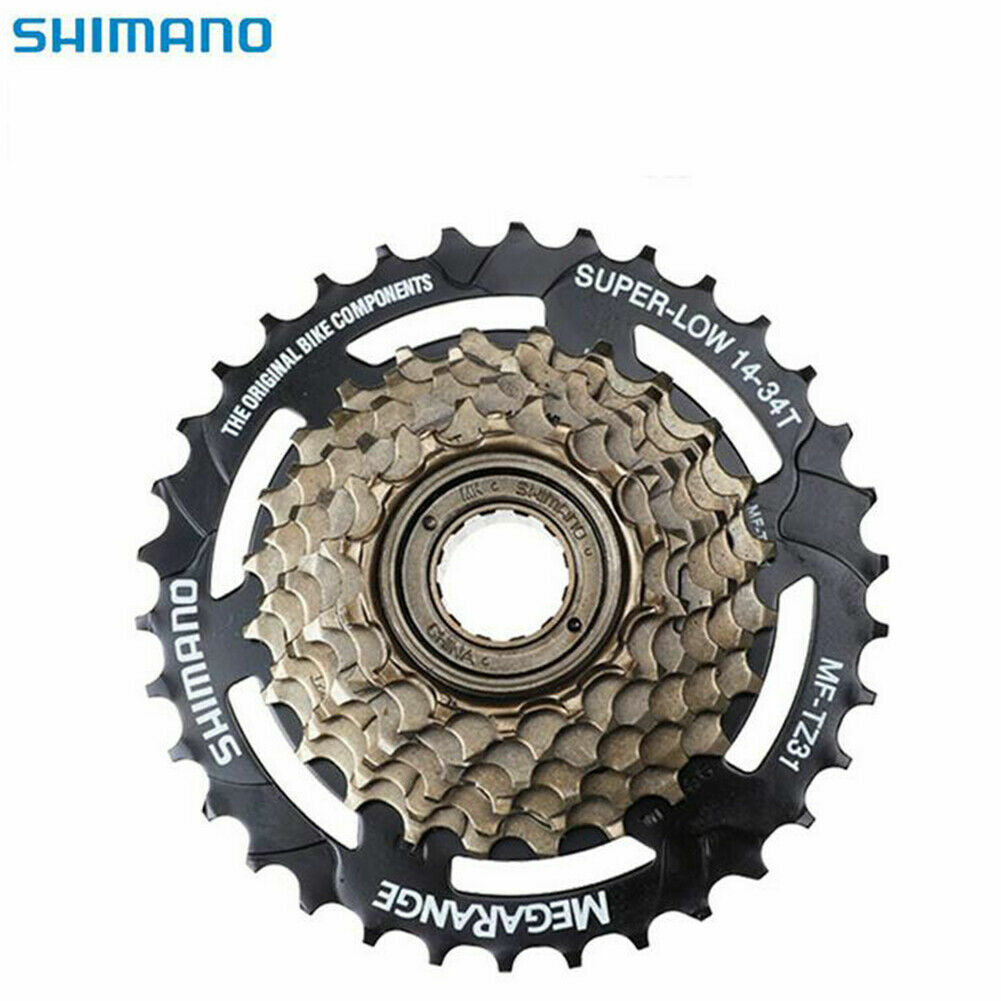 SHIMANO - STOIST Shimano MF-TZ31-7 Speed Cassette Freewheel Screw-On 14-34T