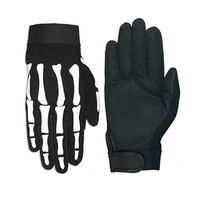 Hot Leathers Skeleton Mechanic Gloves (black Large) Free Shipping Hot Leathers Skeleton Mechanic Gloves (black Large) Free Shipping