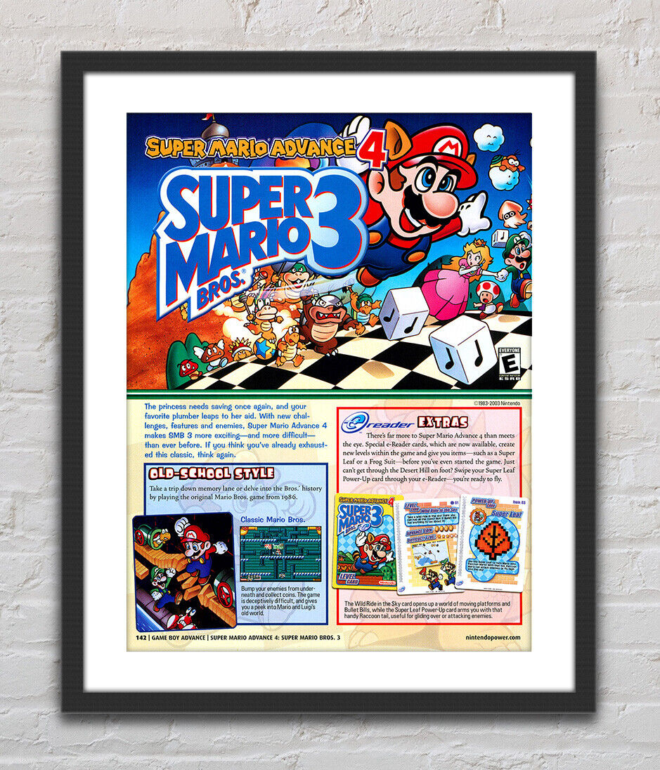 Super Mario Bros. 3 Poster -   Mario bros, Super mario art, Super  mario bros