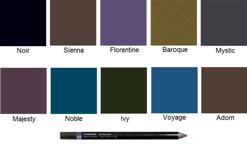 Delineador em gel Superwear ~Majestade~ lápis suave deslizamento longo uso intenso  - Imagem 2 de 2