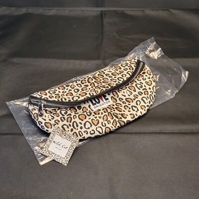 Brighton Wild Cat Belt Bag Leopard Print Fanny Pack New MSRP  display picture 1