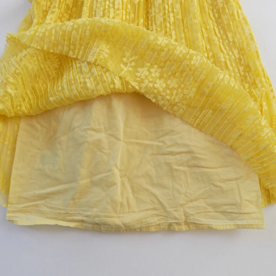 Vestido Gymboree Bebé Amarillo Encaje Primavera Verano 2019 Talla 3T Foto 4 de 4