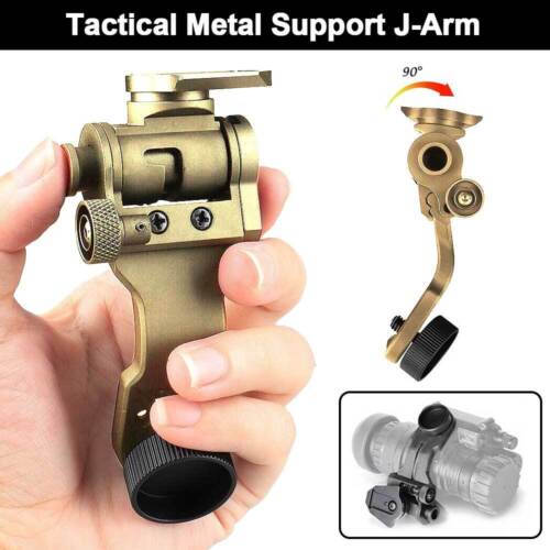 SOTAC J Arm NVG Helmet Mount Night Vision Dovetail Bracket Adapter Metal