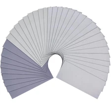 36 Pieces Wet and Dry Sandpaper 3000 5000 7000 10000 Grit Sanding Paper  9x3.6
