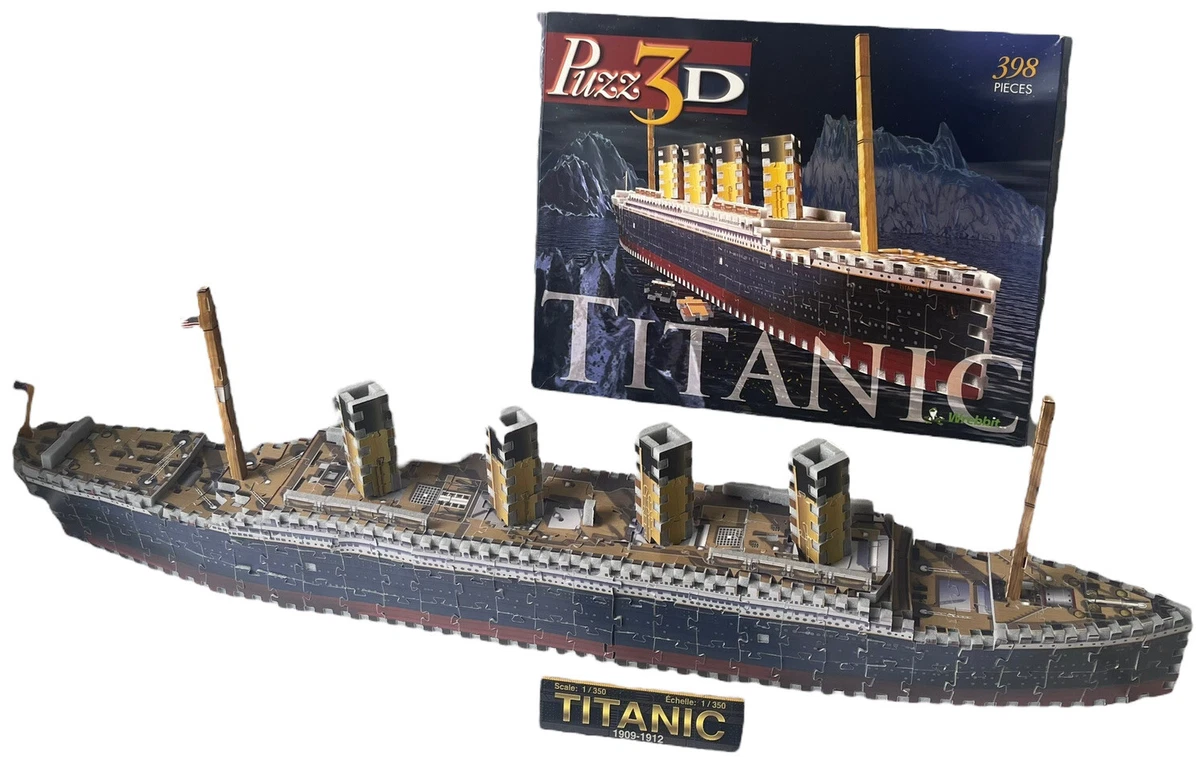 3D puzzle finished on the anniversary of her sinking. : r/titanic