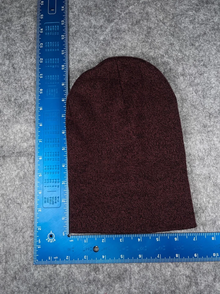 Chaos Beanie Toque Adulto Talla Única Rojo Tejido 100% Acrílico Nieve Esquí Snowboard Patín Foto 4 de 4