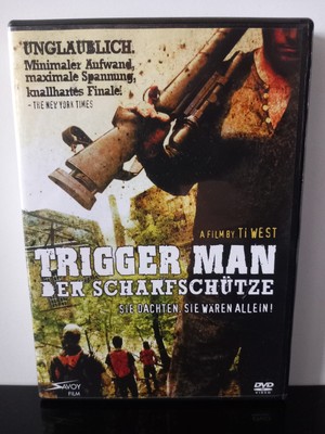TRIGGER MAN - Der Scharfschütze - DVD - neuwertig - FSK 18