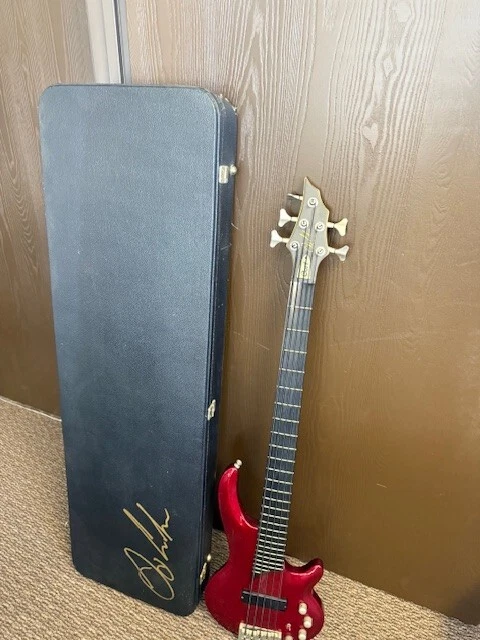 Bajo CORT Greg Curbow 5 Cuerdas Ecualizador Electrónica Activa Gran Respuesta Diseño Raro Foto 2 de 4