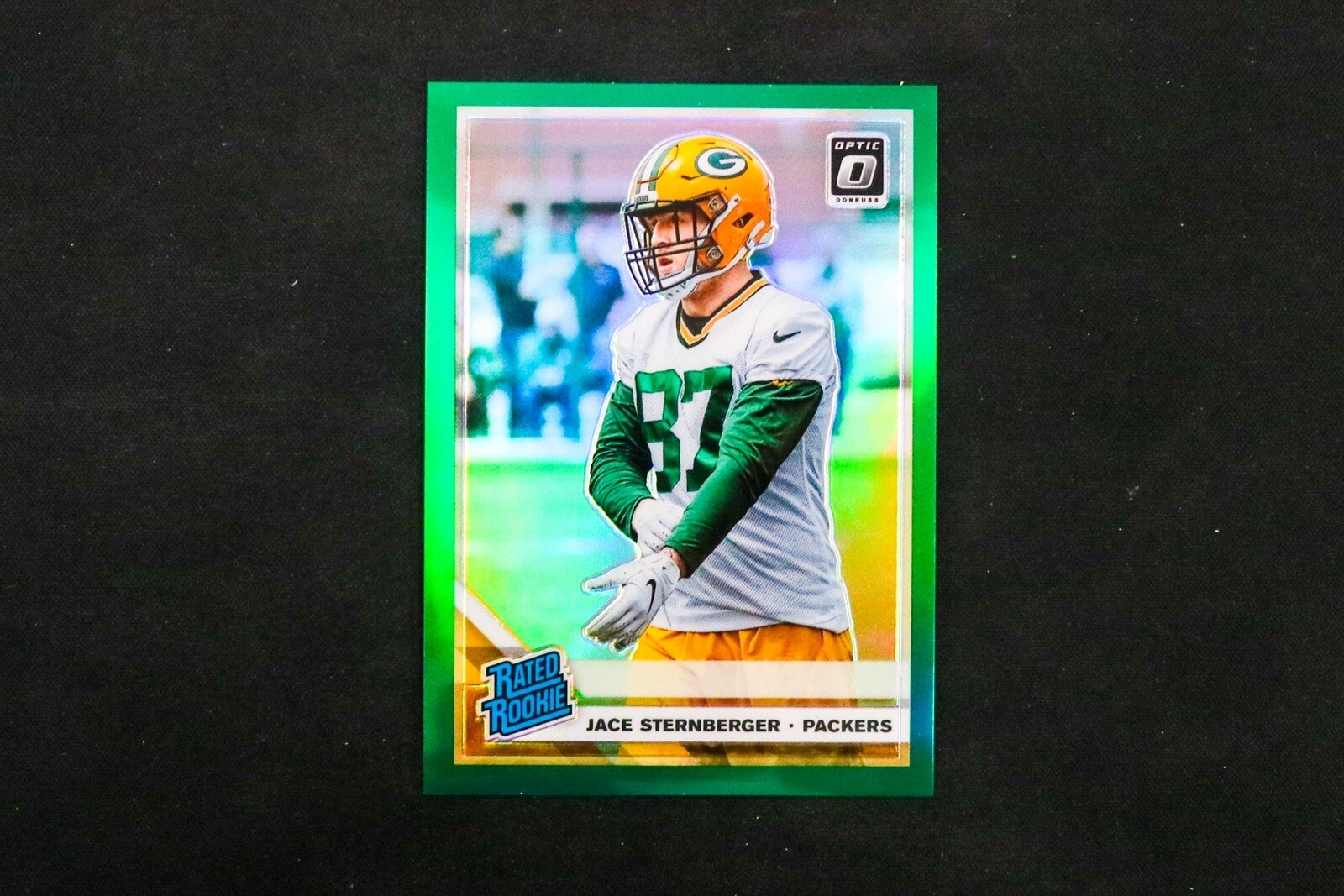 Jace Sternberger Panini Donruss Optic #198 Green