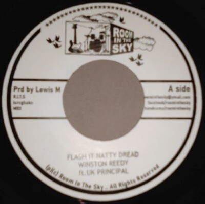 NEW! WINSTON REEDY - Flash It natty dread / IN HOUSE CREW- The Unknown Riddim