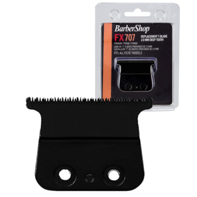 BaByliss Pro Ersatzklinge FX Skelett Trimmer FX707BD2 Deep Tooth schwarz