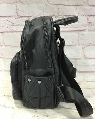 Juicy Couture black quilted backpack with adjustable straps JUICY COUTURE Black Backpack Cat Rainbow Glitter Quilted  main image 3