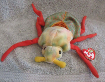 Ty Beanie Baby Scurry the Beattle DOB January 18, 2000 MWMT Free Shipping