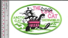 Snowmobile Arctic Cat Snowmobiles The Cat 1970 Promo Patch NO TARIFF