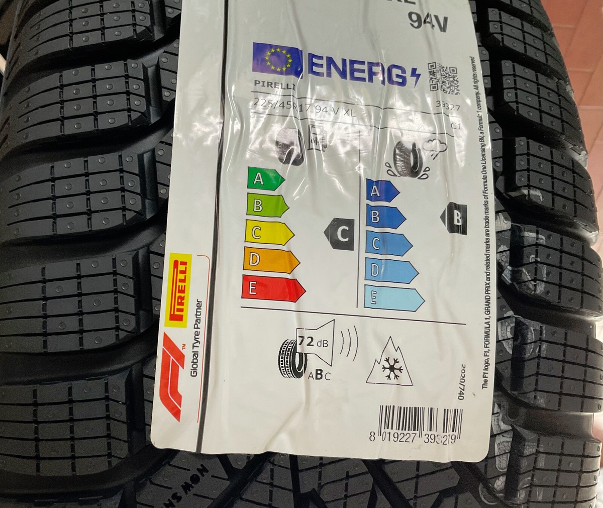 4 Winterräder Opel Astra-L 225/45 R17 94V Pirelli 9847180480 | eBay 