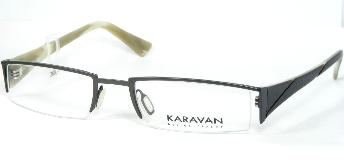 KARAVAN 5412 C94 GREY-GREEN /BROWN EYEGLASSES GLASSES FRAME 52-20