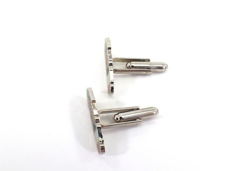 Dr Who CUFF LINKS Sonic Screwdrivers Zinc Underground Toys BBC 2014 in Box - Picture 6 of 10
