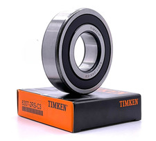 TIMKEN 6307 2RS C3 DEEP GROOVE BALL BEARING RUBBER SEALED 35x80x21 mm