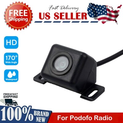 New Rearview Mount Backup Camera for Podofo Car Radio