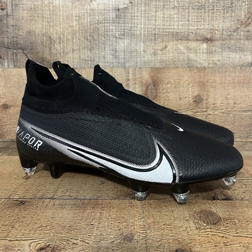 Nike Football Cleats Detach Mens Sz 10.5 Black Vapor Edge Elite 360 CZ7837-001 - Picture 7 of 12